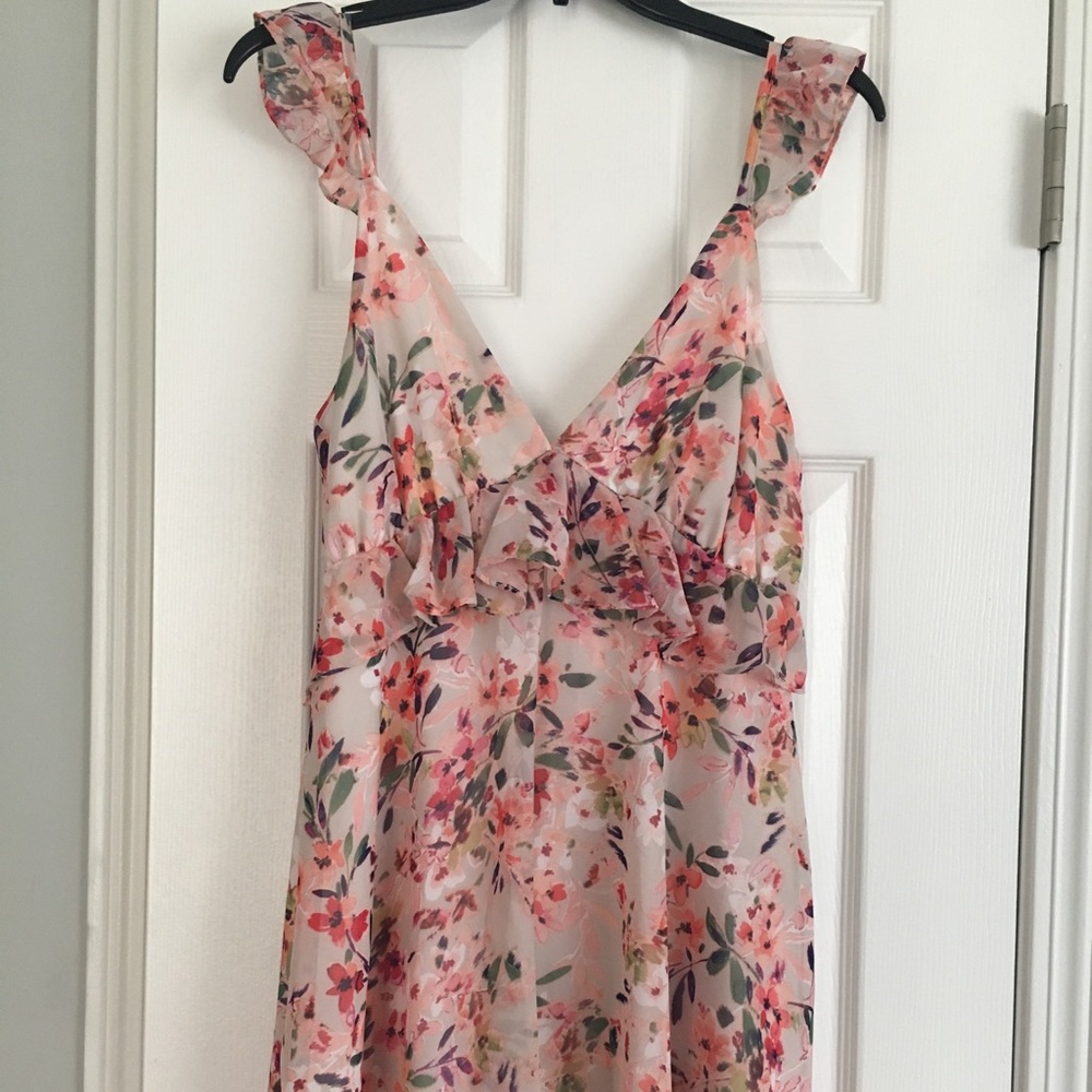 LuLus Floral Dress